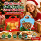 🎁70% OFF!!!-Ready for Christmas!🎅Easy Fill, Easy Seal🎄Festive Self-Seal Treat Bags – Santa & Snowman Print | Resealable, Food-Safe & Perfect for Cookies, Chocolates & Little Gifts🎅⛄