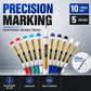 💥 Surprise Price: £0.65 Each Today!! - Precision Tip Quick-Dry Oil-Based Marker Pen