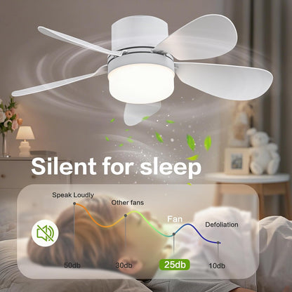 🔥Limited 50% OFF✨2-IN-1 PORTABLE CEILING FAN & LIGHT with Remote Control🌀3