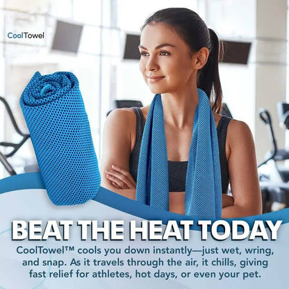 ⏰Last Day Buy 1 Get 1 Free (Each only ￡3.99)🔥Absorbent Quick-Drying Gym Cooling Towels
