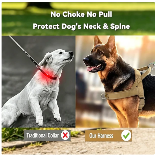 🥳2026 HOT SALE🥳🐕💪 50% OFF! Heavy‑Duty Tactical Dog Harness – No‑pull, no‑choke. 🛡️✨
