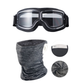 🥽🔥only 7.99💷  🏍️Vintage Helmet Goggles Motorcycle Goggles – UV Protection, Anti-Fog  🛡️