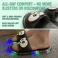 👣👣🔥50K+ SOLD!Cute slippers with cartoon motifs that glow