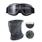 🥽🔥only 7.99💷  🏍️Vintage Helmet Goggles Motorcycle Goggles – UV Protection, Anti-Fog  🛡️