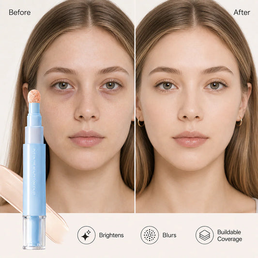 🥳2026 HOT SALE🥳💞50K+ SOLD!🎨🖌️ 50% OFF! Dual Concealer Pen – Covers dark circles & spots, 24hr hydration.