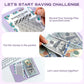 🎁LAST DAY SALE 70% OFF✉️Chicssleek® Savings Challenges Book with Envelopes💸