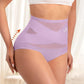 🌸  Special Price £12.99 ! 🔥Buy 1 Get 1 Free🎁Plus-Size High-Waist Cross Tummy Control Panties-Q