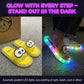 👣👣🔥50K+ SOLD!Cute slippers with cartoon motifs that glow