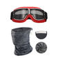 🥽🔥only 7.99💷  🏍️Vintage Helmet Goggles Motorcycle Goggles – UV Protection, Anti-Fog  🛡️