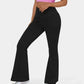🔥HOT SALE-49% OFF🔥Stretchy Denim High Waisted Crossover Flare Pants👖
