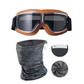 🥽🔥only 7.99💷  🏍️Vintage Helmet Goggles Motorcycle Goggles – UV Protection, Anti-Fog  🛡️