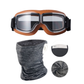 🥽🔥only 7.99💷  🏍️Vintage Helmet Goggles Motorcycle Goggles – UV Protection, Anti-Fog  🛡️