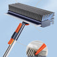 🔥LAST DAY SALE 50% OFF🧹✨ 3-in-1 Floor Scrub Brush with Long Handle – Adjustable Head & Squeegee – Hair Tweezers & Corner Cleaning 🚿