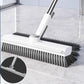 🔥LAST DAY SALE 50% OFF🧹✨ 3-in-1 Floor Scrub Brush with Long Handle – Adjustable Head & Squeegee – Hair Tweezers & Corner Cleaning 🚿