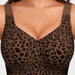 Super Firming Wirefree Jelly Bra with Leopard Print 👍