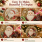 🎅Christmas Pre Sale 60% OFF!!🎄Christmas Pearl Diamond Art Hanging Ornament Kit | Resistant Non-Fading Pearl Beads DIY Handmade Holiday Hanging Decor 🎅💎