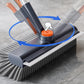 🔥LAST DAY SALE 50% OFF🧹✨ 3-in-1 Floor Scrub Brush with Long Handle – Adjustable Head & Squeegee – Hair Tweezers & Corner Cleaning 🚿