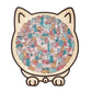 🎁70% OFF!!!-Ready for Christmas!🎅🧩135-Piece Cute Cat Puzzle Challenge Irregular Shaped Wooden Jigsaw Puzzle👍🎁Stress Relief Enthusiast Gift, Christmas Gift✨