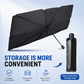 ⏰🔥LIMITED TIME 50% OFF!🔥50K+ SOLD!🛡️☂️ Upgraded Car Windshield Sun Shade Umbrella❄️-Q