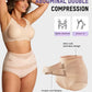 🌸  Special Price £12.99 ! 🔥Buy 1 Get 1 Free🎁Plus-Size High-Waist Cross Tummy Control Panties-Q