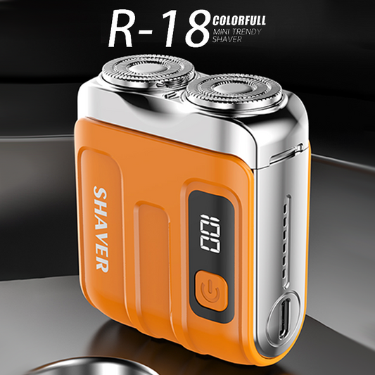 ⏳Time-Limited Special⏰Portable Mini Men's Electric Shaver – Compact & Rechargeable🧳-Q