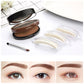 ⏰Hot sale at 50% off for a limited time🎁Instant adjustable eyebrow stamp with two-color brow powder