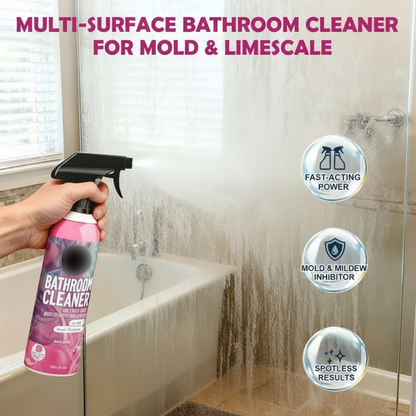 ✨Hot Sale -Buy 1 Get 1 Free✨❄️Chicssleek® Bathroom Limescale & Mould Stain Cleaner – 👍Gentle Non-Aerosol Supplies for Glazed Surface Stain Removal