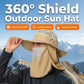 🔥Limited-time 50% off-Outdoor Sun Hat with Removable Flaps