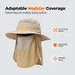 🔥Limited-time 50% off-Outdoor Sun Hat with Removable Flaps