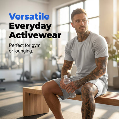💪 LIMITED-TIME 50% OFF! ✨ Men's Athletic 2-Piece Set 🏃‍♂️
