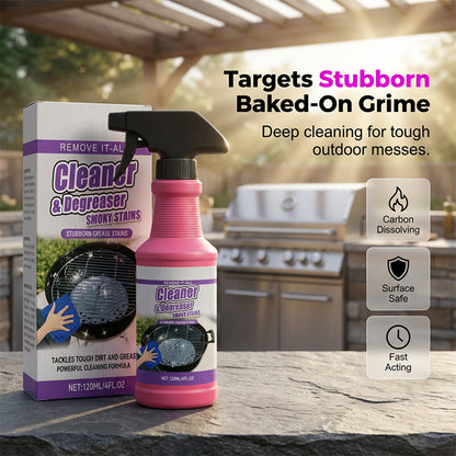 ⏰Hot sale 50%off🔥Fast-Acting Heavy-Duty Grill Degreaser Spray🍢💦