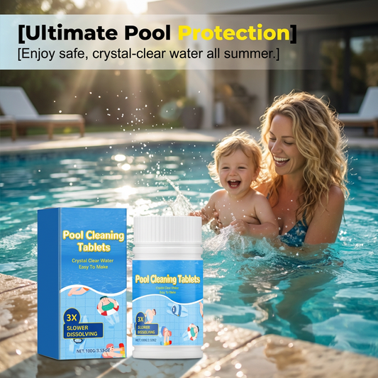 🌊Summer Cool Deal:🔥 ONLY ￡7.99!!🌊Pool Cleaning Tablets for Crystal Clear Water