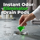 🏠🏆Last Day Special Price ￡8.99/50pcs💧Chicssleek® Drain Deodorizer Pods – Bio‑enzyme formula neutralizes smells at the source