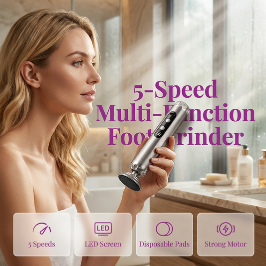 🔥50% off for a limited time⏰Multi-Function Electric Foot Grinder with 5 Speeds