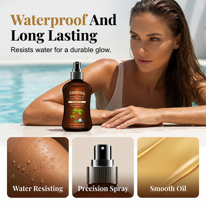 🌸Summer Hot Sale 50%OFF🌸Sunless Tanning Oil with Coconut Oil😍