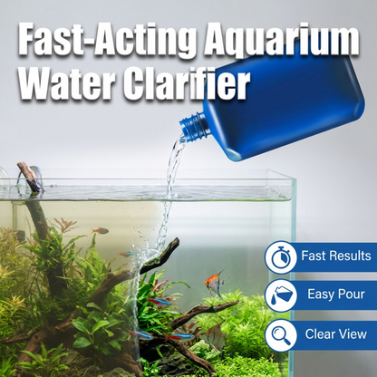 🏆 Last Day Special Price £8.99 ! 🔥Buy 2 Get 1 Free🎁Chicssleek® Fast-Acting Aquarium Water Clarifier