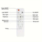 🏆LAST DAY SALE 50% OFF🔥SmartBreez 40W LED Ceiling Fan Light – 20.5 Ultra-Quiet with Remote 🎯 | E27 + FREE B22 Adapter 🔌 | For Bedroom 😴, Kitchen 👩‍🍳 & Garage 🛠️ – UK Ready!（副本）