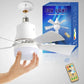 🏆LAST DAY SALE 50% OFF🔥SmartBreez 40W LED Ceiling Fan Light – 20.5 Ultra-Quiet with Remote 🎯 | E27 + FREE B22 Adapter 🔌 | For Bedroom 😴, Kitchen 👩‍🍳 & Garage 🛠️ – UK Ready!（副本）
