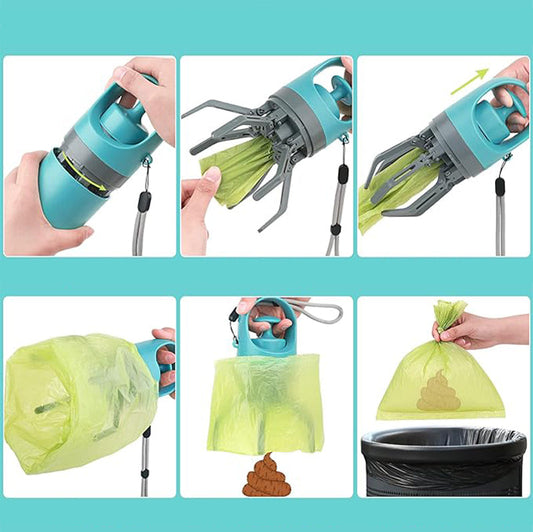 🔥50% off for a limited time⏰Mini Portable Dog Poop Scooper with Bag Dispenser🐶