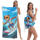 📢📢50% OFF !! ⏰2-in-1 Printed Beach Towel Backpack