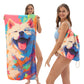 📢📢50% OFF !! ⏰2-in-1 Printed Beach Towel Backpack