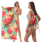 📢📢50% OFF !! ⏰2-in-1 Printed Beach Towel Backpack