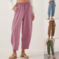 ⏰Hot sale at 50% off for a limited👉 timeWomen's Casual Wide-Leg Drawstring Pants💝