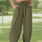 ⏰Hot sale at 50% off for a limited👉 timeWomen's Casual Wide-Leg Drawstring Pants💝