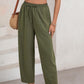 ⏰Hot sale at 50% off for a limited👉 timeWomen's Casual Wide-Leg Drawstring Pants💝