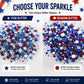 💎50%off⏰🎁4th of July Glitter Stick – Multi-Use Face, Body & Hair Glitter for Festivals & Patriotic Celebrations