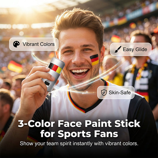 ⚽Welcome the World Cup🔥National Flag Face Paint Stick for Sports Fans🎁