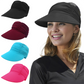 🏖️Hot sale in summer 50%off🔥 Women's Ruched Sun Visor Hat👒