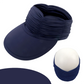🏖️Hot sale in summer 50%off🔥 Women's Ruched Sun Visor Hat👒