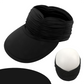🏖️Hot sale in summer 50%off🔥 Women's Ruched Sun Visor Hat👒